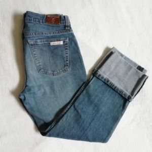 Calvin Klein cropped Jean